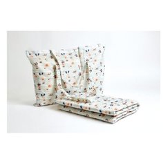 Пляжное покрывало "На отдыхе", 145*200 см. Сирень