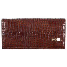 WN013-3 (P-01) Brown GIFT SERIES, ZW, 273, z-p, Портмоне из кожи Ginestra Col-101808, Zinger