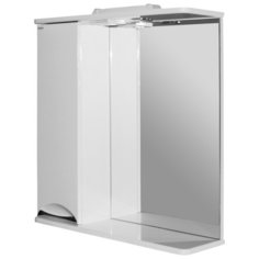 Шкаф навесной "ЭТЬЕН-65" левый с подсветкой (ПВХ) Mixline