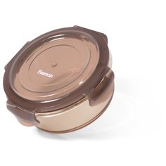 Контейнер Fissman с пластиковой крышкой 14x5 см / 620 мл (стекло) (6529)