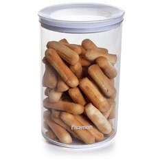 Контейнер Fissman для хранения продуктов 10x17 см / 1 л Круглый (пластик) (6813)