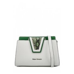 1819 Fiato Dream кожа белый/зеленый (сумка женская)