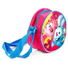 Сумочка для девочки Играем Вместе Смешарики, круглая