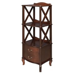 Этажерка "Джульетта-2" орех Мебелик