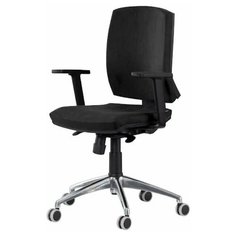 Офисное кресло Синхро МП ткань алюминий черный Futura