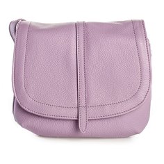 Сумка кроссбоди Afina 1069, натуральная кожа, cирень