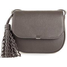 Сумка кроссбоди Afina 418, натуральная кожа, кофе