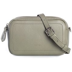 Сумка кроссбоди AFINA 446, натуральная кожа,эвкалипт