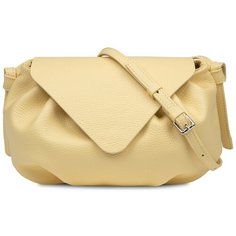 Сумка кроссбоди Afina 527, натуральная кожа, ваниль