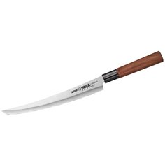 Нож Samura для нарезки Okinawa, слайсер Tanto, 23 см, AUS-8, палисандр