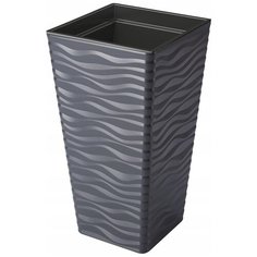 Цветочный горшок квадрат Sahara Dunes Slim - 560 мм FP3950014 Form Plastic