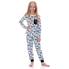 "Пижама для девочек арт 11461, р.122" NOA