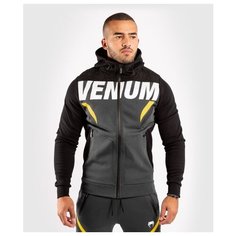 Толстовка Venum ONE FC Impact Grey/Yellow M
