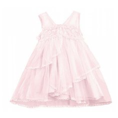 Праздничное платье для девочки Monna Rosa "Нежность" розовое, размер 98-104