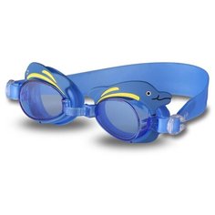 Очки для плавания детские INDIGO Дельфин 1713 G Синий