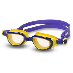 Очки для плавания детские INDIGO BERRY S2930F Сине-желтый