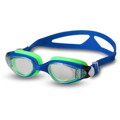 Очки для плавания детские INDIGO NEMO GS16-1 Сине-салатовый
