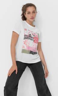 Stradivarius Футболка С Принтом Белый S