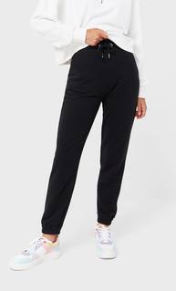 Stradivarius Спортивные Брюки Из Мягкой Ткани Черный M