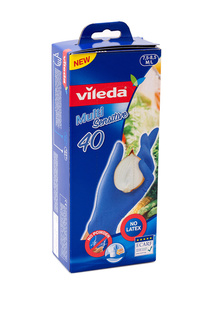 Перчатки одноразовые, 40шт M/L VILEDA