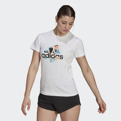 Футболка Floral Graphic adidas Sportswear