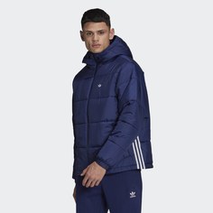 Утепленная куртка с капюшоном adidas Originals