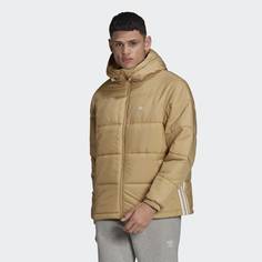 Утепленная куртка с капюшоном adidas Originals