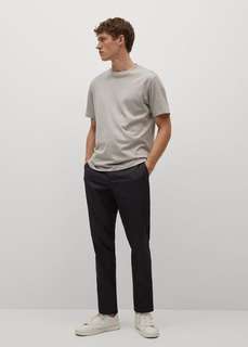 Укороченные брюки-чинос slim fit - Dublin Mango