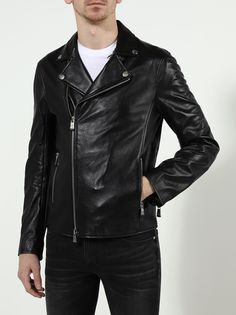 Armani Exchange Кожаная куртка