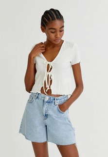 Шорты джинсовые Pull&Bear