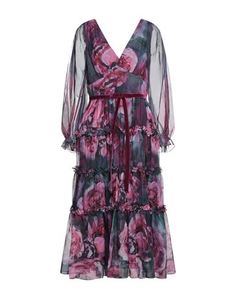 Платье длиной 3/4 Marchesa Notte