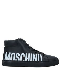 Высокие кеды и кроссовки Moschino