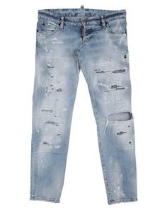 Джинсовые брюки-капри Dsquared2