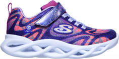 Кроссовки для девочек Skechers Twisty Brights, размер 30
