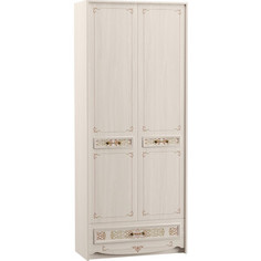 Шкаф комбинированный Моби Флоренция 13.04 ясень анкор светлый Mobi