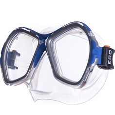 Маска для плавания Salvas Phoenix Mask, арт. CA520S2BYSTH, зак.стекло, силикон, р. Senior, сереб/син