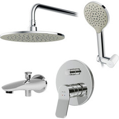 Душевая система Am.Pm X-Joy 250 со смесителем, хром (FB85A10010)