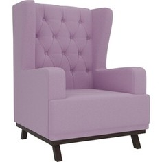 Кресло Арт-Мебель Джон Люкс микровельвет сиреневый