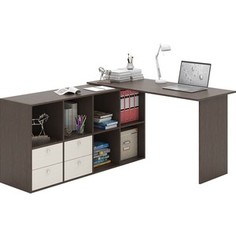 Стол угловой Мастер Прайм-72 венге/дуб молочный СТЛ-Прайм-72-ВД