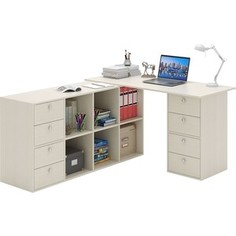 Стол угловой Мастер Прайм-82 дуб молочный СТЛ-Прайм-82-ДМ