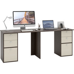 Стол для двоих Мастер Стол для двоих Прайм-90 венге/дуб молочный СТЛ-Прайм-90-ВД