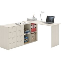 Стол угловой Мастер Прайм-71 дуб молочный СТЛ-Прайм-71-ДМ