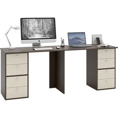 Стол для двоих Мастер Стол для двоих Прайм-88 венге/дуб молочный СТЛ-Прайм-88-ВД