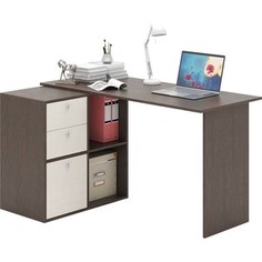 Стол угловой Мастер Прайм-69 венге/дуб молочный СТЛ-Прайм-69-ВД