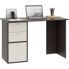 Стол компьютерный Мастер Прайм-44 венге/дуб молочный СТЛ-Прайм-44-ВД