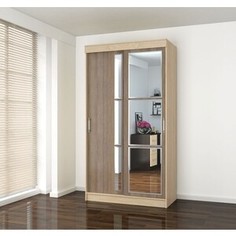 Шкаф-купе Ника Стиль 1200 дуб сонома/ясень шимо Nika