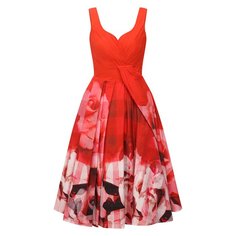 Хлопковое платье Alexander McQueen