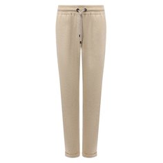 Брюки из шерсти и кашемира Brunello Cucinelli