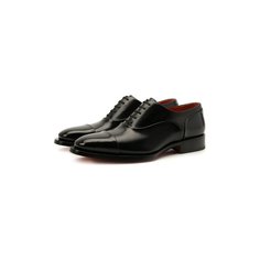 Кожаные оксфорды Santoni