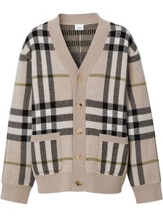 Burberry кардиган в клетку